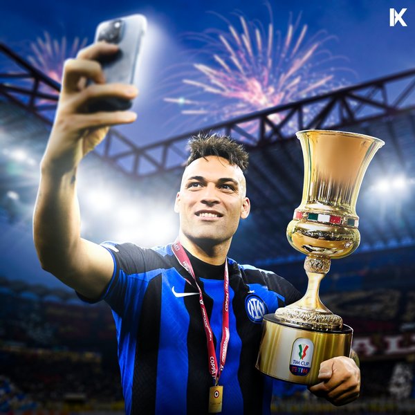 The Cup STAYS in Milano ! 🏆⚫️🔵