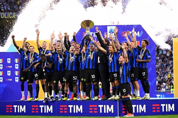 L'Inter Champion d'Italie 2023/2024