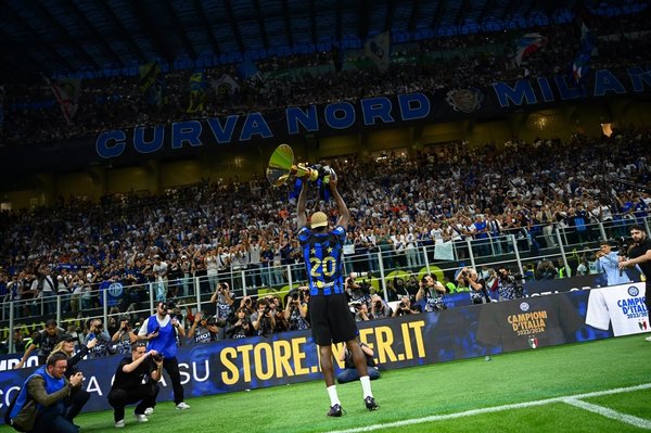 Fête du 20e Scudetto : Tifosi de l'Inter